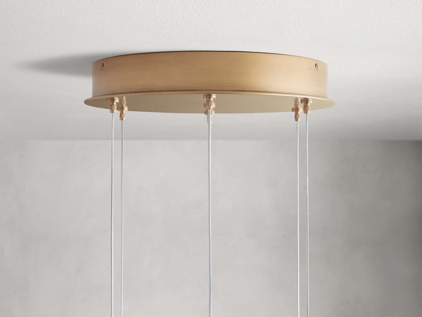 Arica Natural Alabaster Round Chandelier