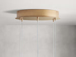 Arica Natural Alabaster Round Chandelier