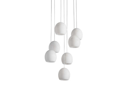 Arica Natural Alabaster Round Chandelier