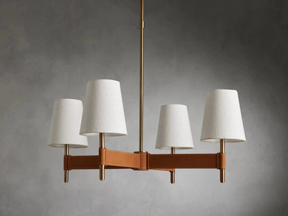 Hastings Midcentury Modern Round Chandelier