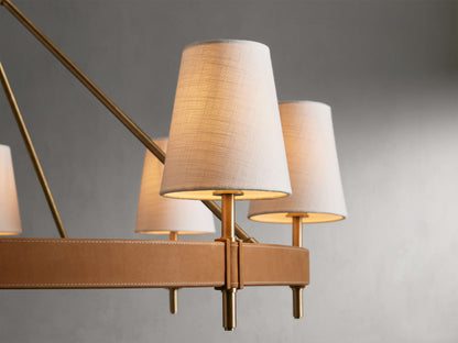 Hastings Midcentury Modern Round Chandelier