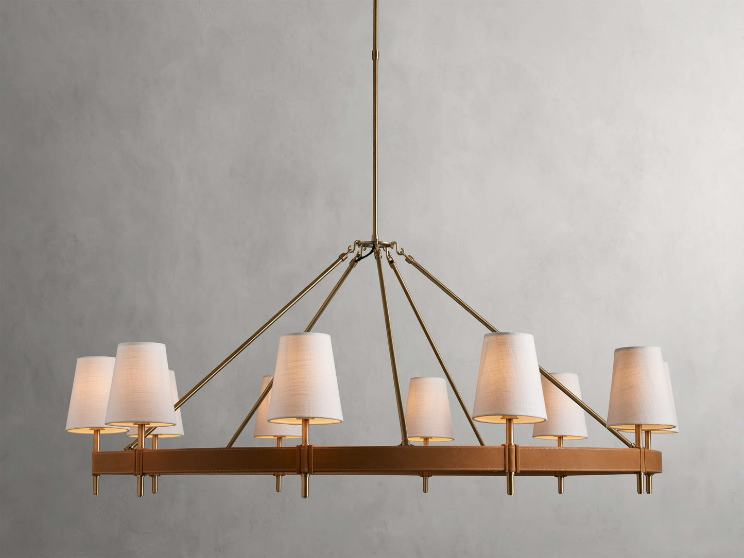 Hastings Vintage Crafted Round Chandelier