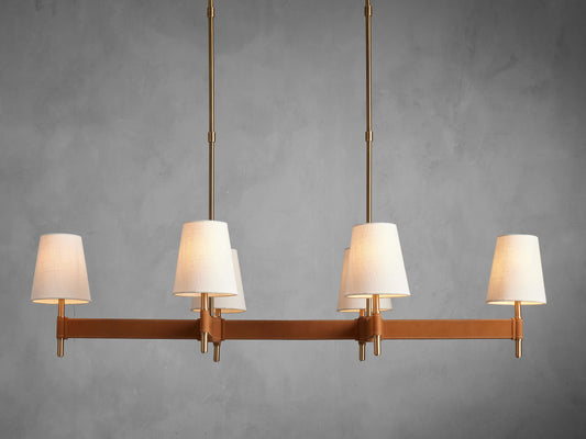 Hastings Vintage Crafted Linear Chandelier