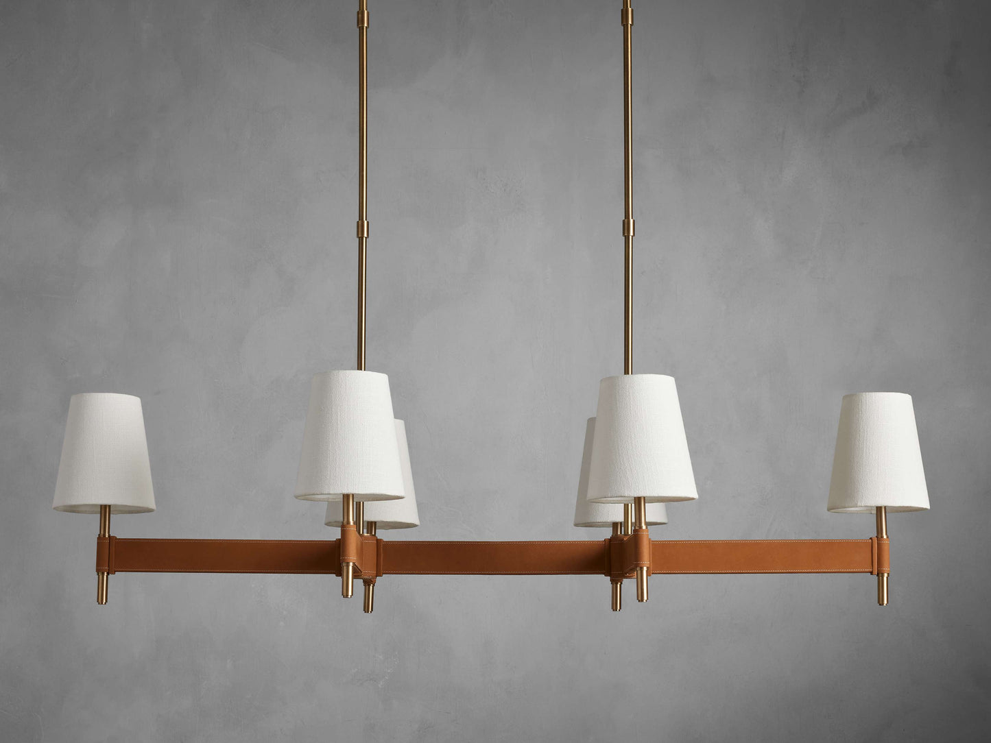 Hastings Midcentury Modern Linear Chandelier