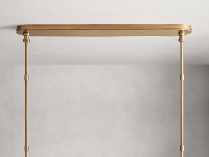 Hastings Midcentury Modern Linear Chandelier