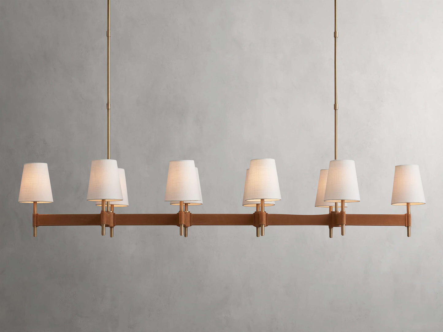 Hastings Midcentury Modern Linear Chandelier