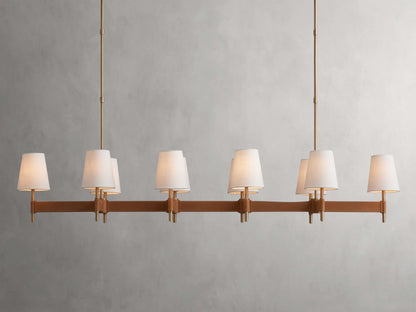 Hastings Vintage Crafted Linear Chandelier
