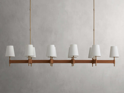 Hastings Midcentury Modern Linear Chandelier
