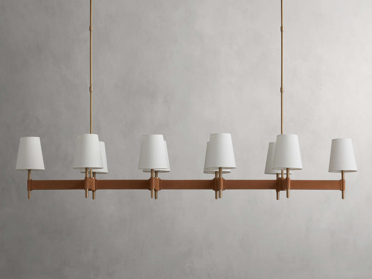 Hastings Vintage Crafted Linear Chandelier