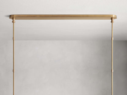 Hastings Vintage Crafted Linear Chandelier