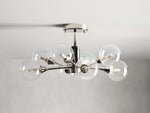 Apollo Modern Glass Ball Flush Mount