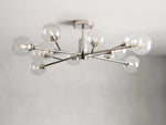 Apollo Modern Glass Ball Flush Mount