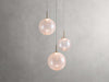 Casen Modern Satin Crystal Round Chandelier