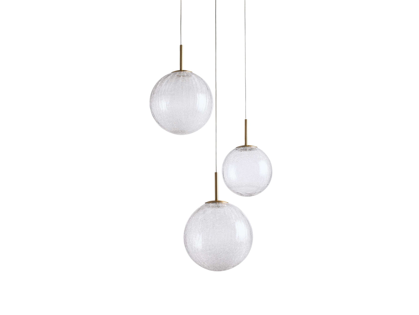 Casen Artisanal Glass Round Chandelier
