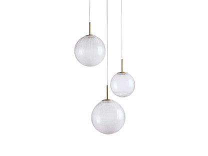 Casen Artisanal Glass Round Chandelier