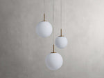Casen Artisanal Glass Round Chandelier