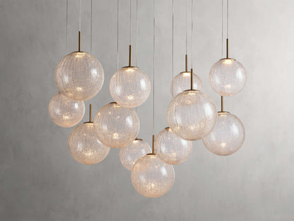 Casen Halo Cluster Round Chandelier