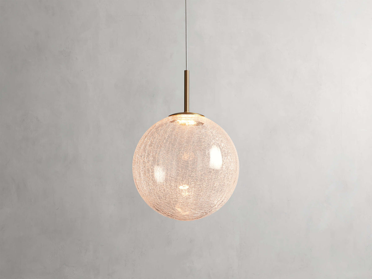 Casen Artisanal Glass Pendant Light