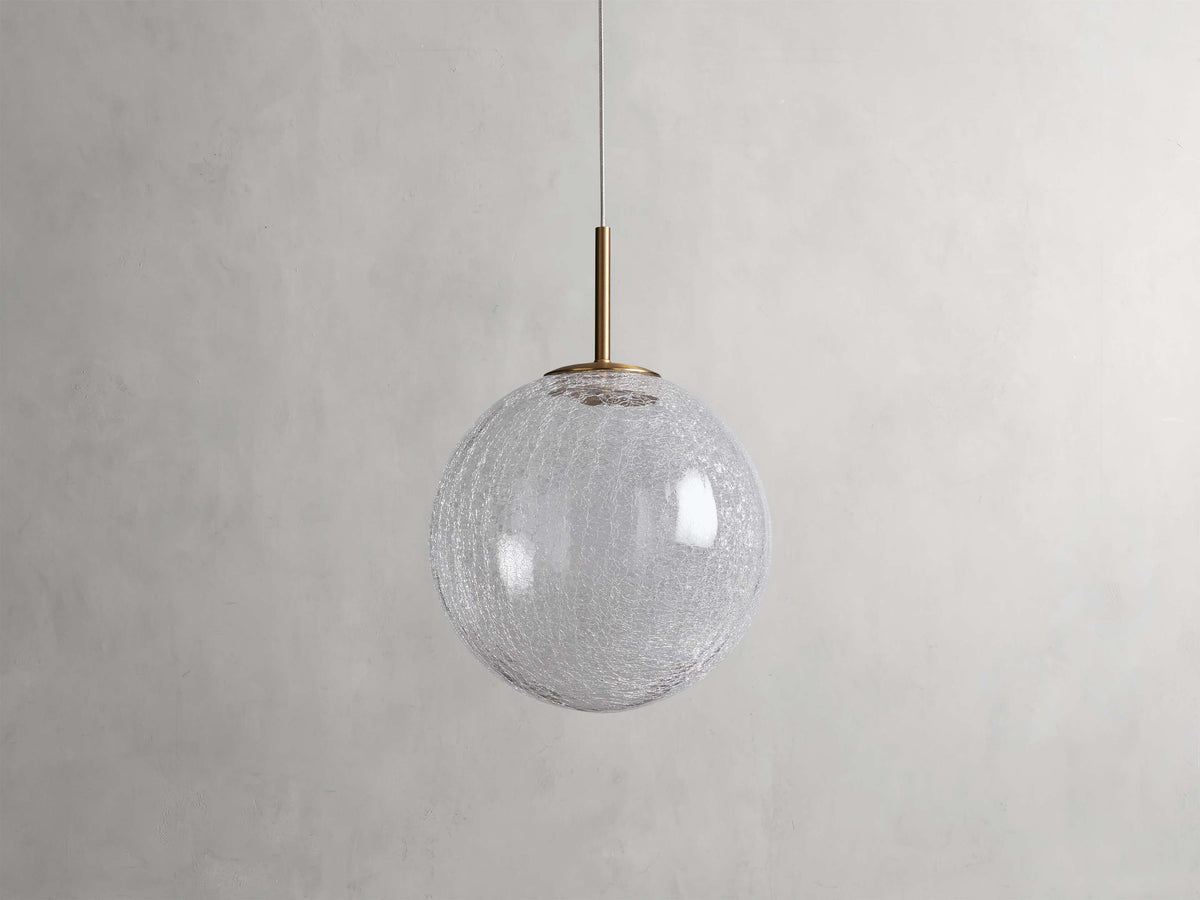 Casen Artisanal Glass Pendant Light