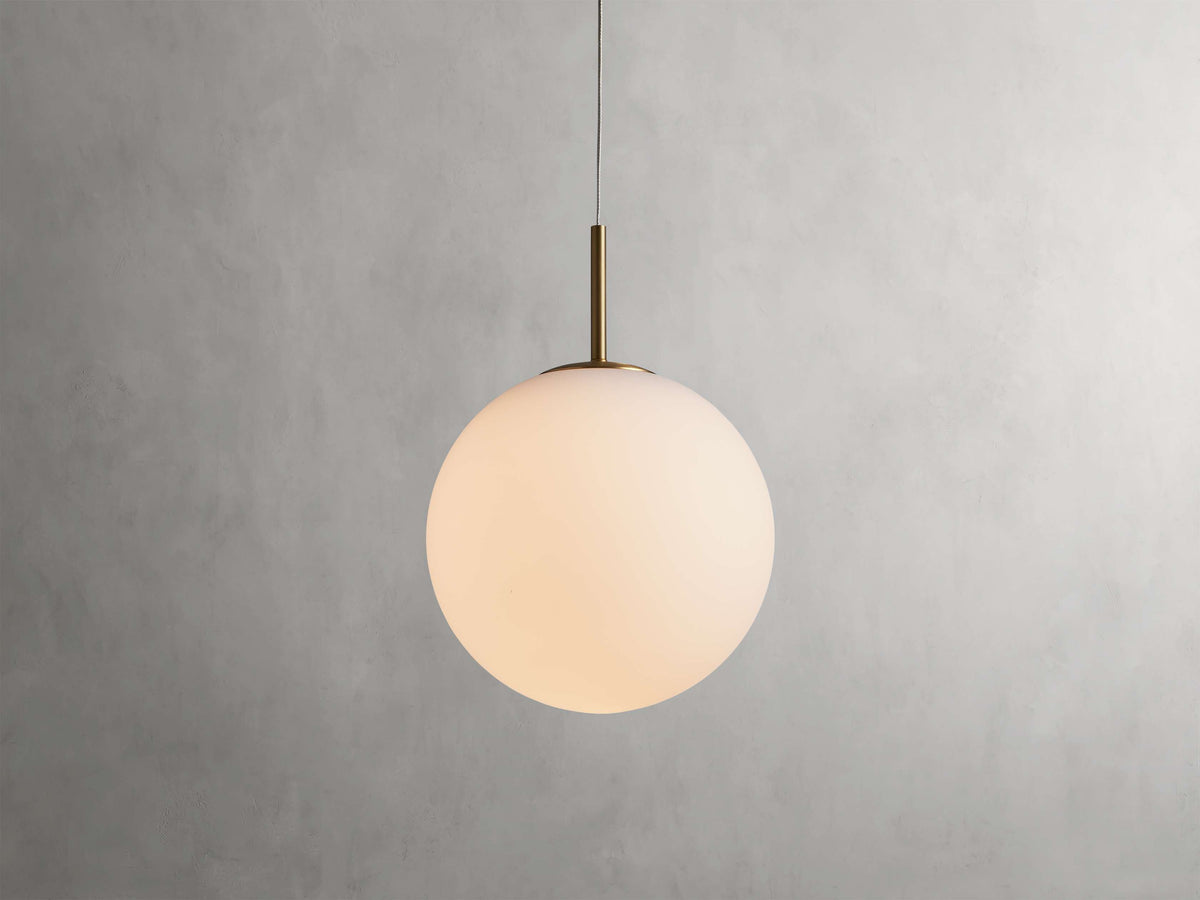 Casen Artisanal Glass Pendant Light