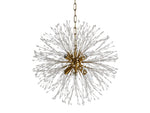 Dandelion Whimsical Crystal Round Chandelier