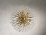Dandelion Whimsical Crystal Round Chandelier