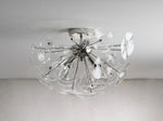 Lily Modern Floral Flush Mount