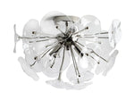 Lily Modern Floral Flush Mount