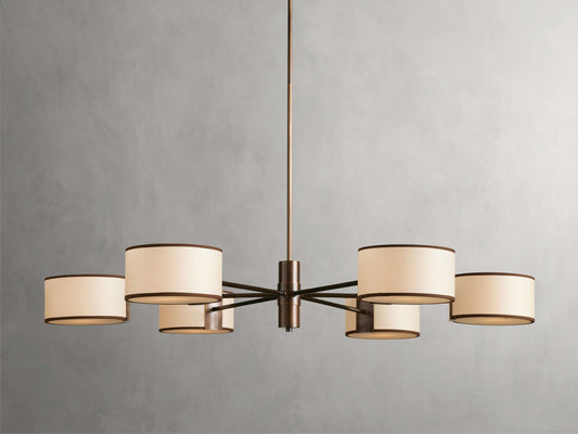 Daphne Gallery Style Round Chandelier