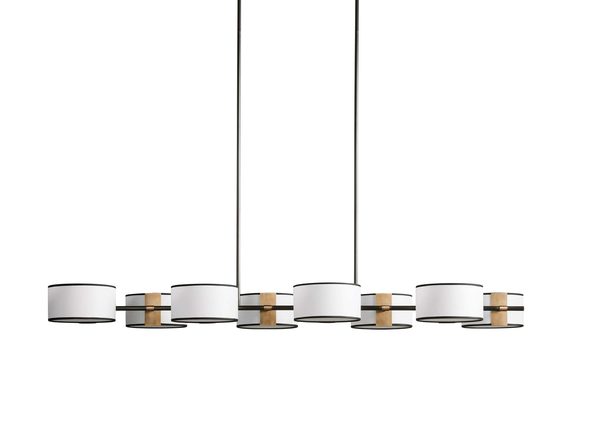 Daphne Gallery Style Linear Chandelier