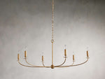 Arnett Handcrafted Vintage Round Chandelier