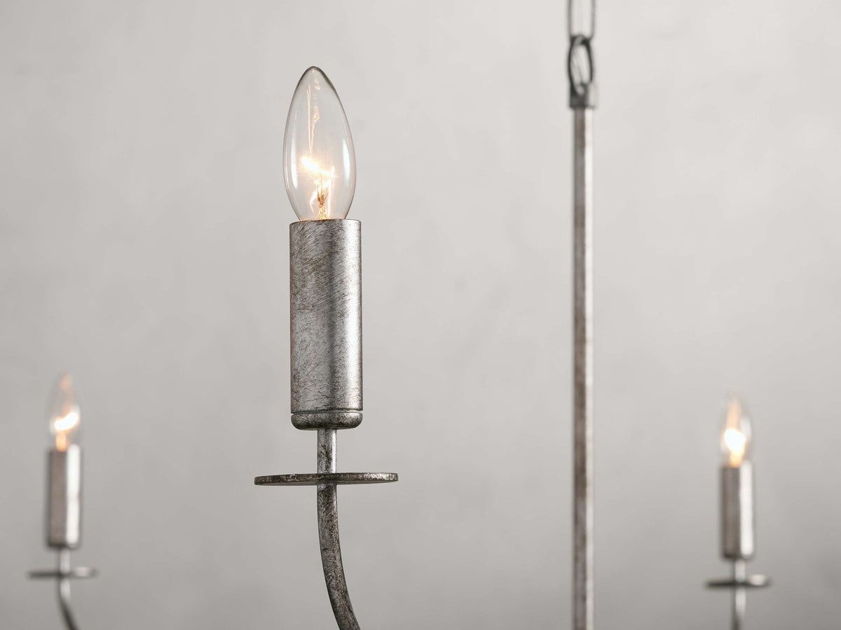 Arnett Handcrafted Vintage Round Chandelier