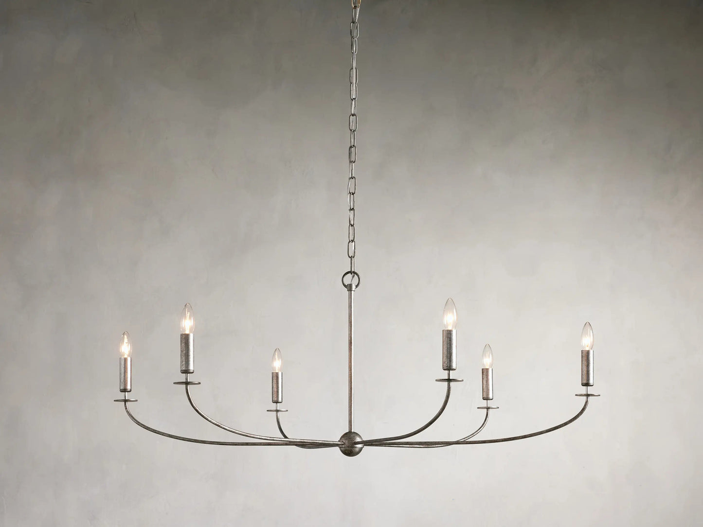 Arnett Handcrafted Vintage Round Chandelier