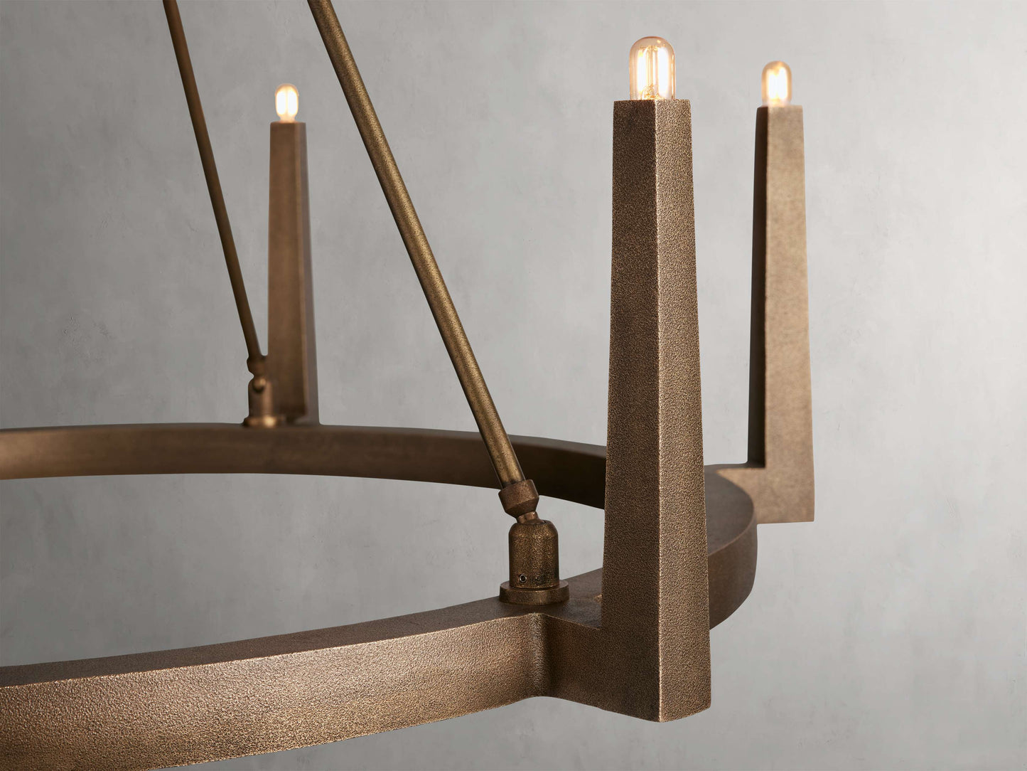 Emmet Geometric Frame Round Chandelier