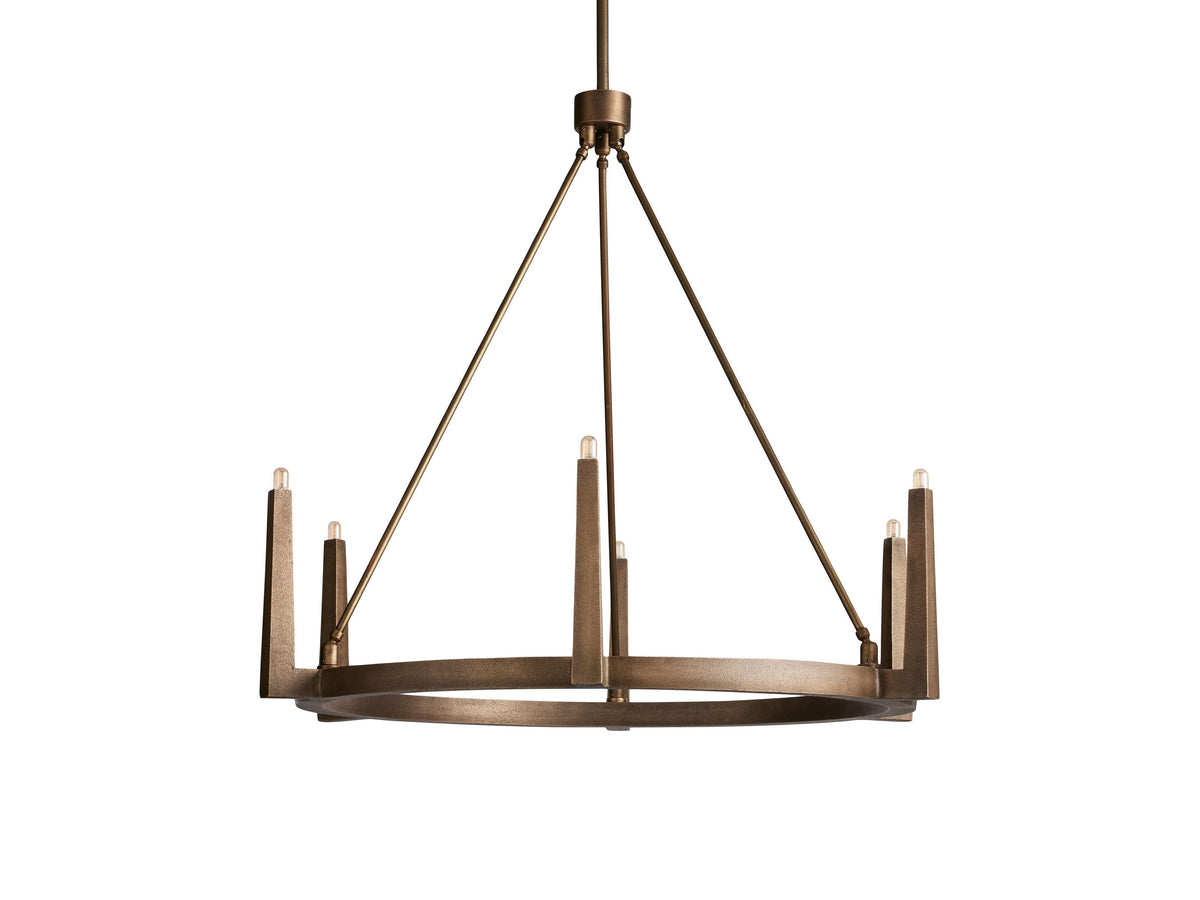 Emmet Geometric Frame Round Chandelier