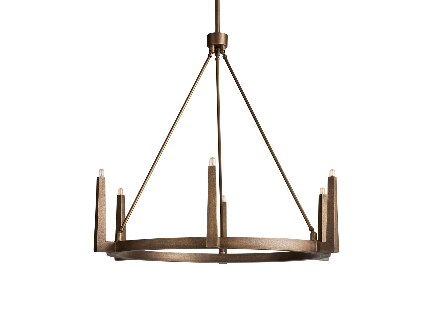 Emmet Geometric Frame Round Chandelier