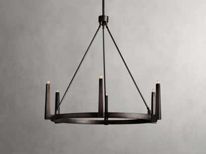 Emmet Geometric Frame Round Chandelier