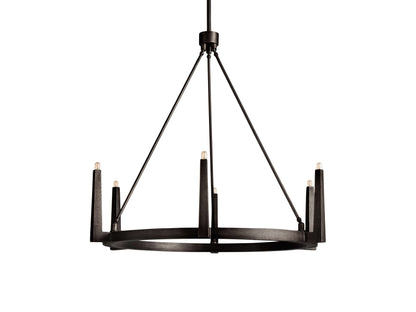 Emmet Geometric Frame Round Chandelier