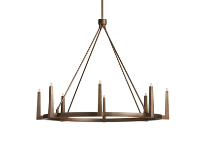 Emmet Geometric Frame Round Chandelier