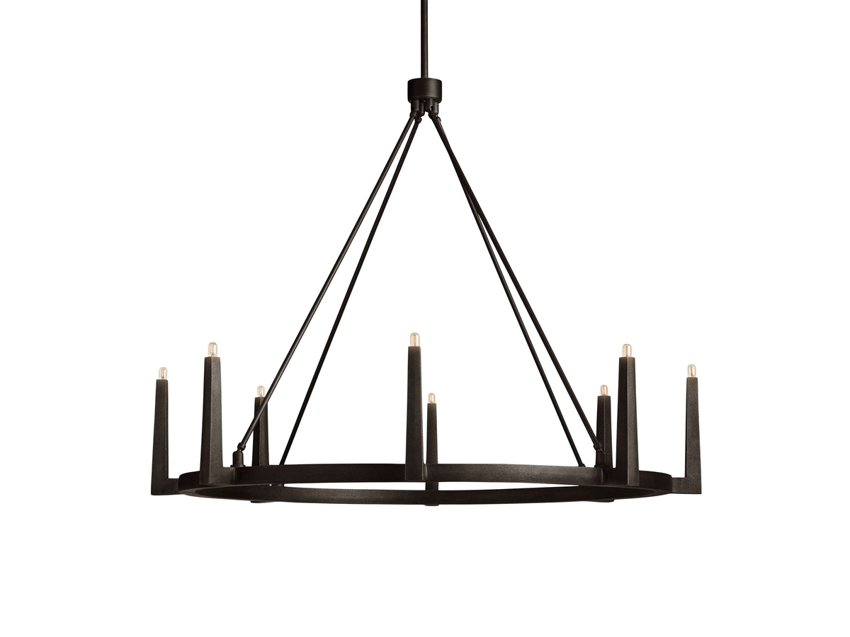 Emmet Geometric Frame Round Chandelier