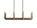 Emmet Antiqued Granular Linear Chandelier