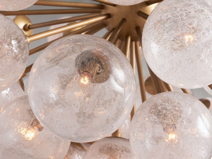 Mandoza Bubble Glass Round Chandelier