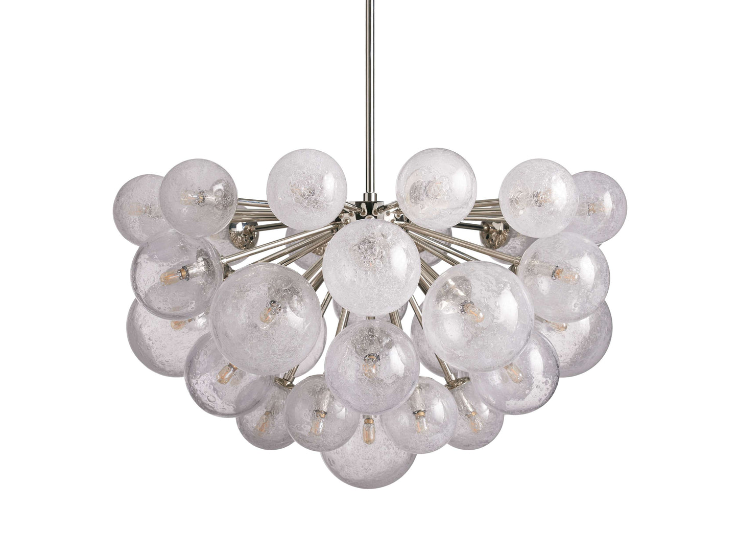 Mandoza Bubble Glass Round Chandelier