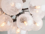 Mandoza Bubble Glass Flush Mount