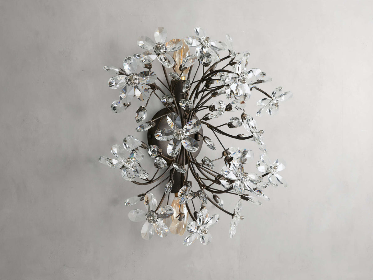 Fiore Sculpted Petals Wall Sconce