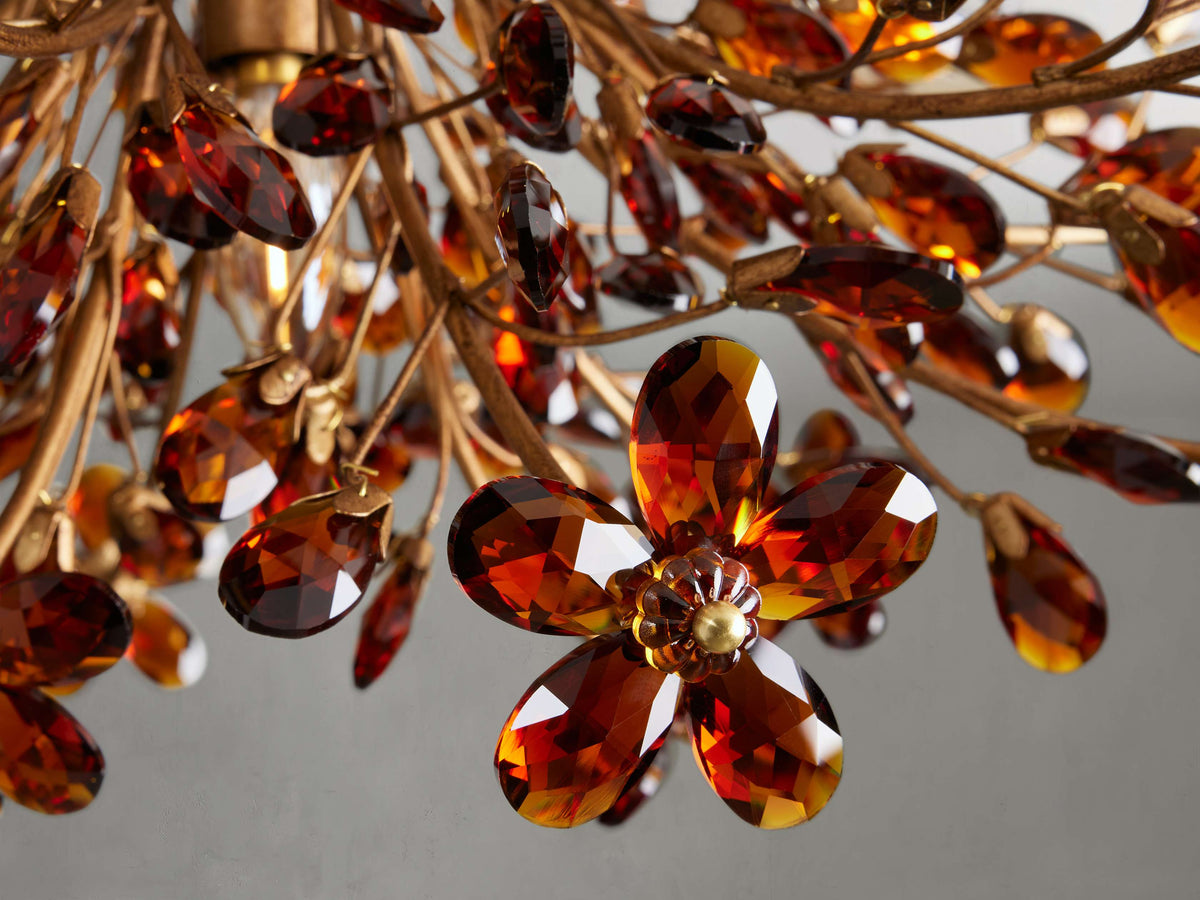 Fiore Sculpted Petals Flush Mount