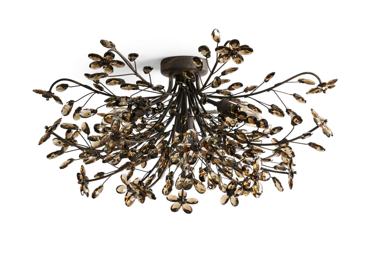 Fiore Sculpted Petals Flush Mount