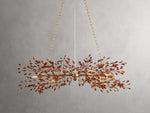 Fiore Sculpted Petals Linear Chandelier