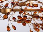 Fiore Sculpted Petals Linear Chandelier