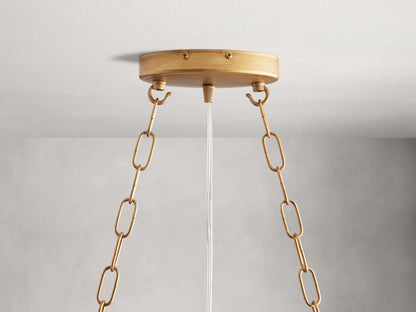 Fiore Sculpted Petals Linear Chandelier